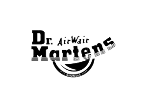 Logo Doc Martens noir et blanc