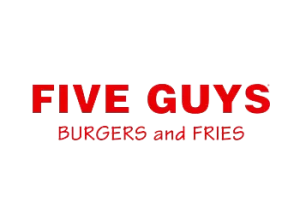 Logo Five Guys, Burger and Fries