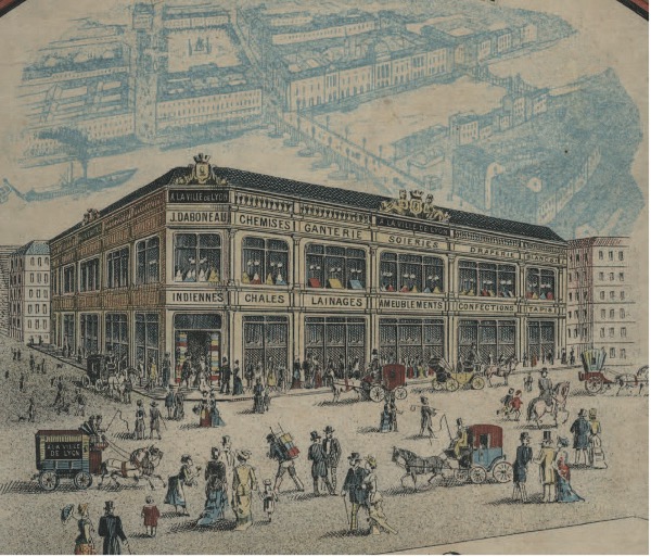 Gravure de Lyon au 19e siècle