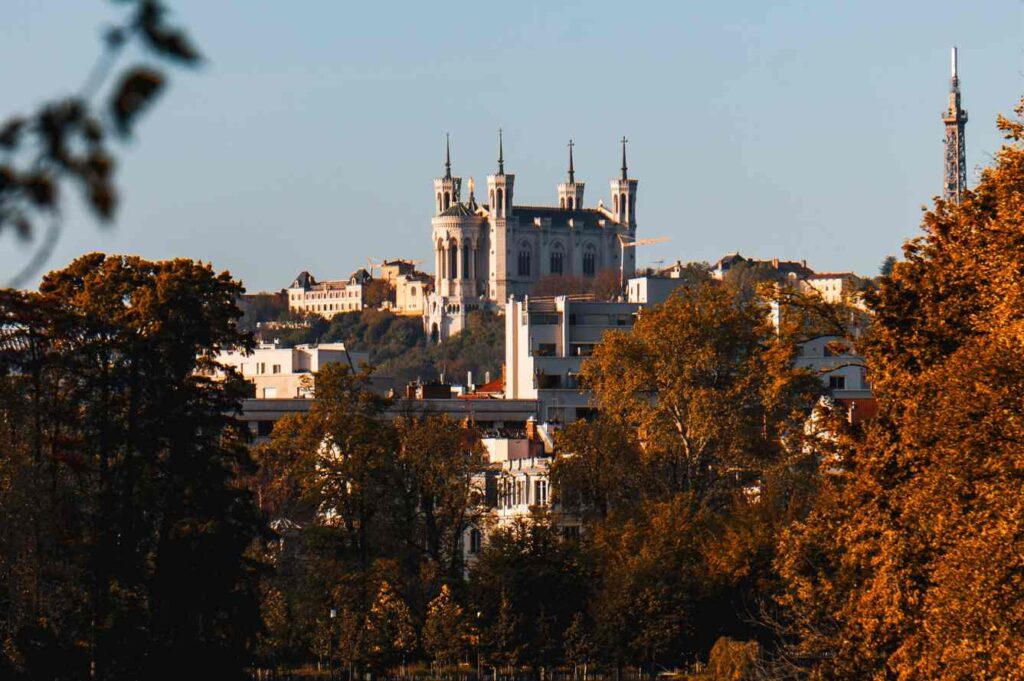 fourvière en automne