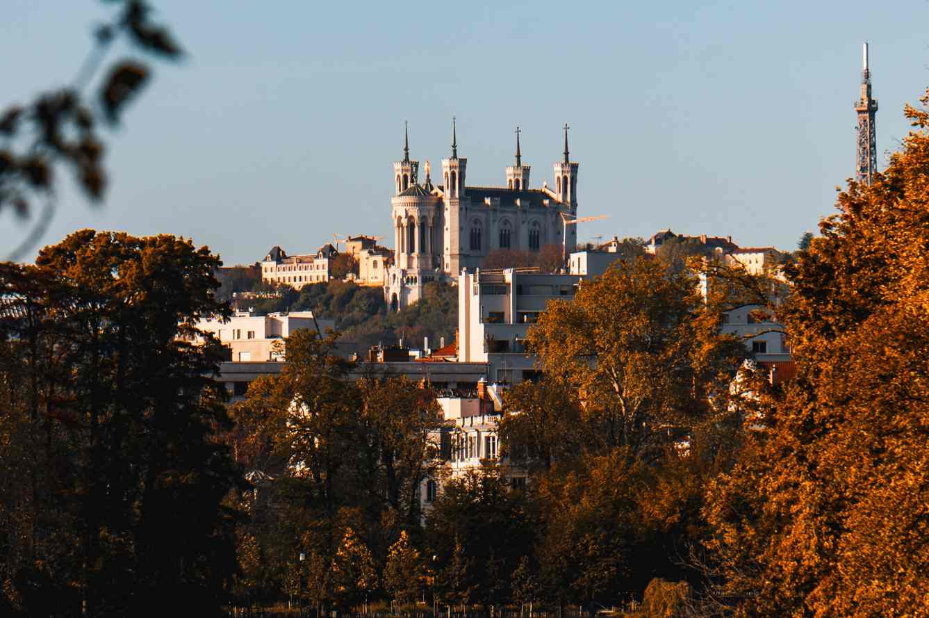 fourvière en automne